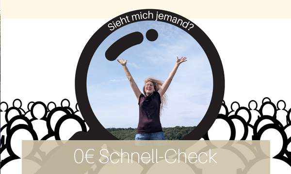 Das Titelblatt des Schnell-Check im Auszug