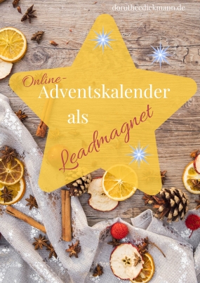 Titelbild der PDF-Datei Online-Adventskalender als Leadmagnet